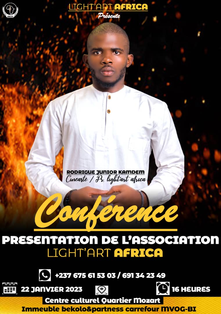 Lire la suite à propos de l’article Conférence sur la présentation de l&rsquo;association LIGHT&rsquo;ART AFRICA
